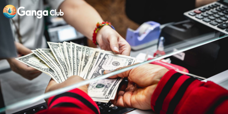 How to deposit money Ganga Club